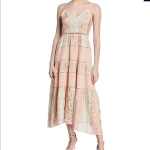 NWT Love Sam Cutwork maxi dress